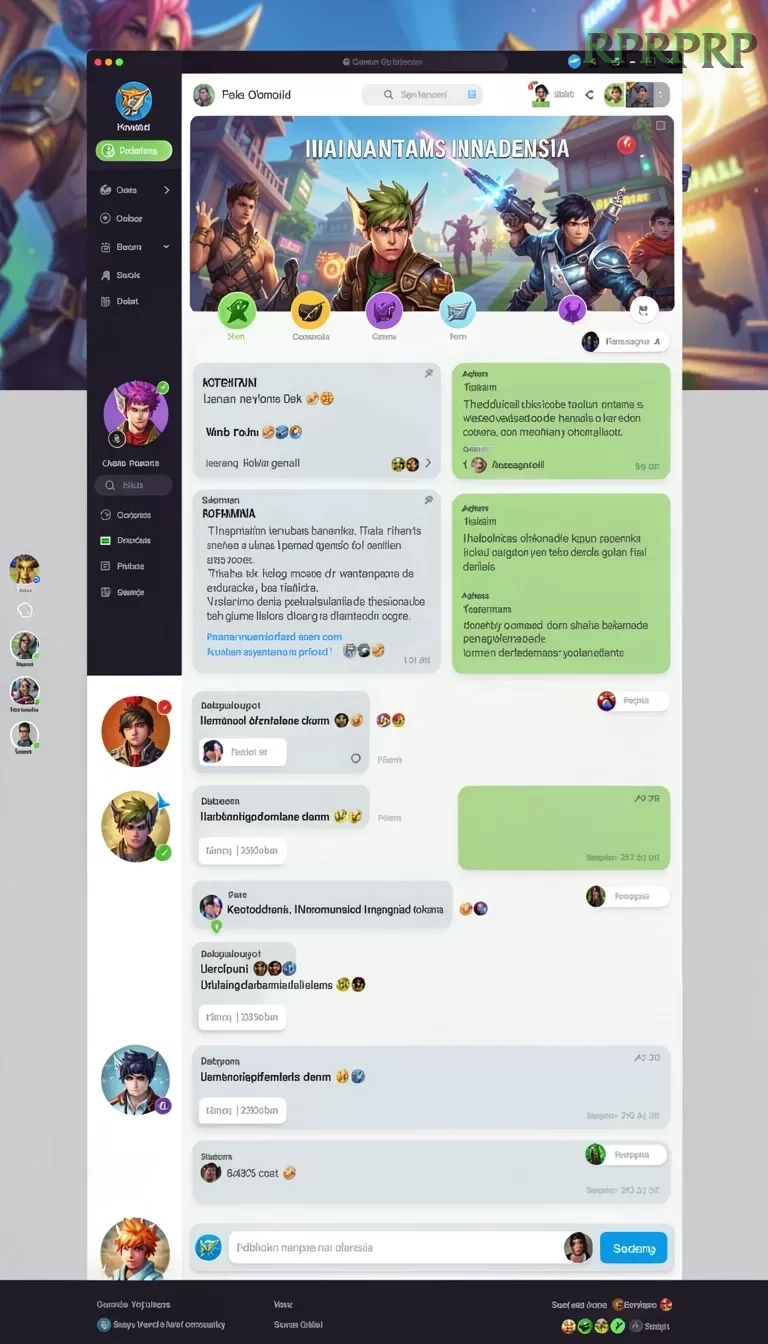 Cuplikan layar EVENTS — aktivitas