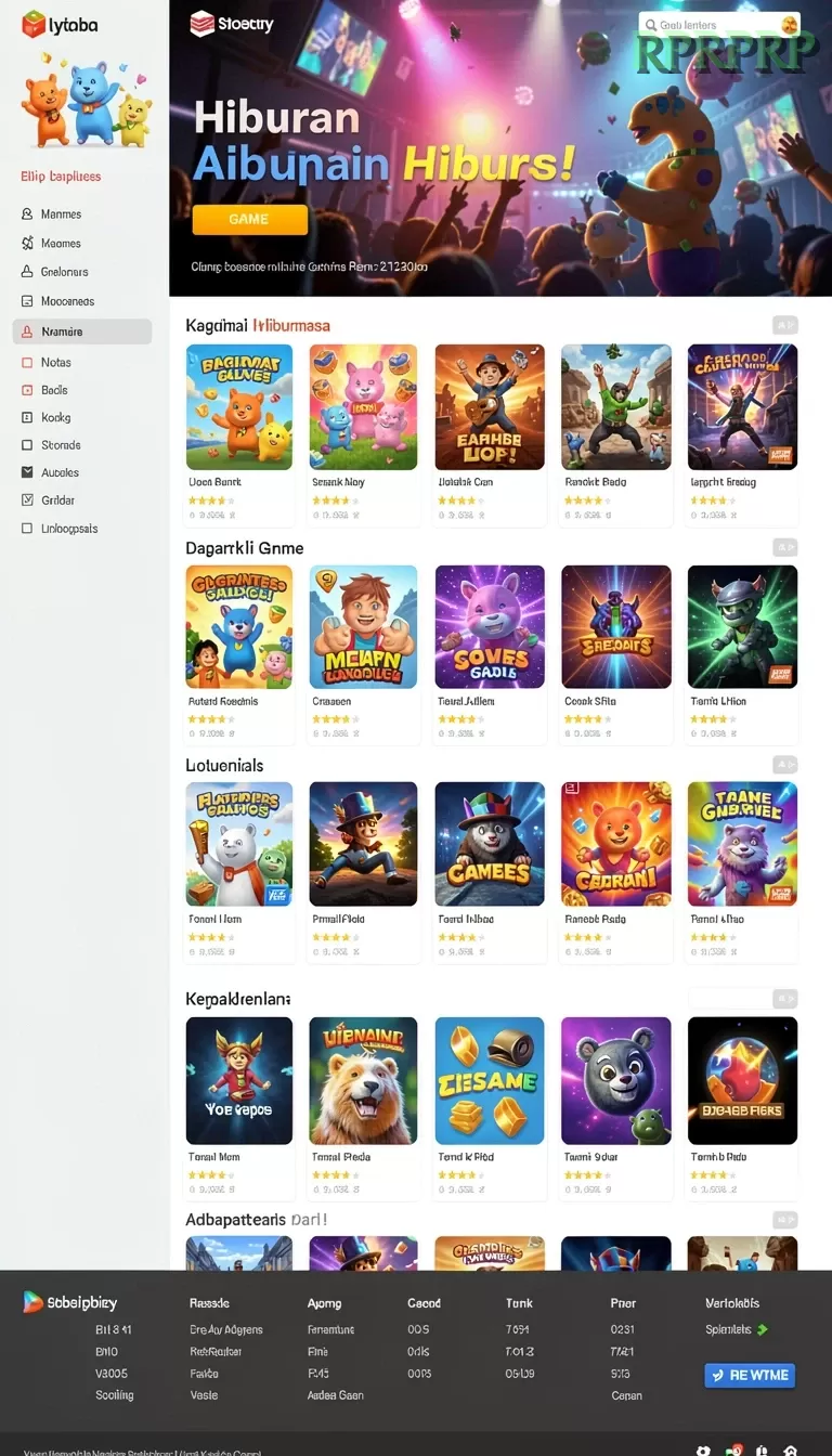 Cuplikan layar PGSPLAY — pengaturan akun