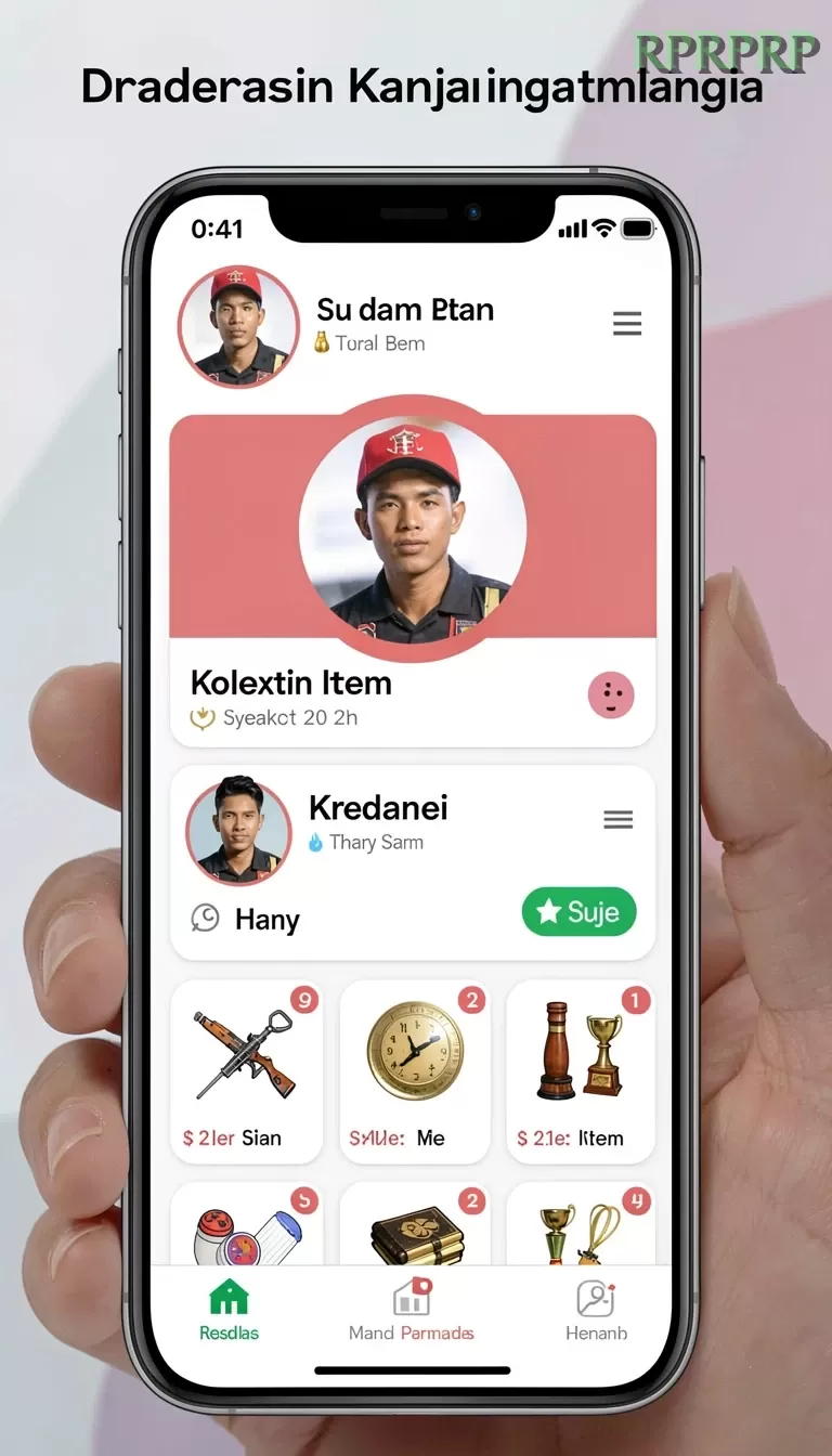 Cuplikan layar BOSSWIN168 — menu navigasi
